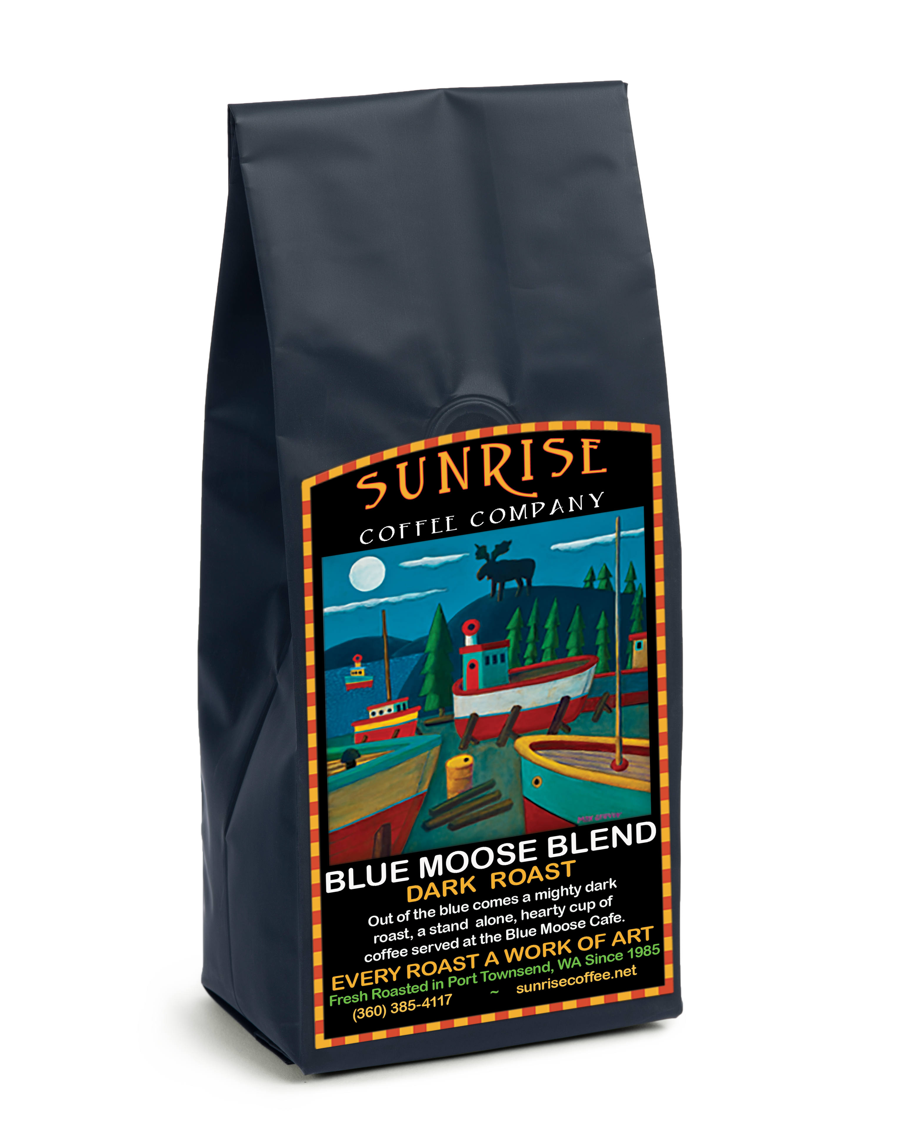 Blue Moose Blend – Sunrise Coffee Company